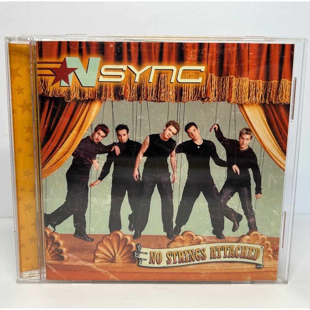 NSYNC No Strings Attached CD‎ Album 2000 Pop Boy Band Music Y2K